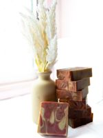 Artisanal Soap Bar: Strawberry Shortcake
