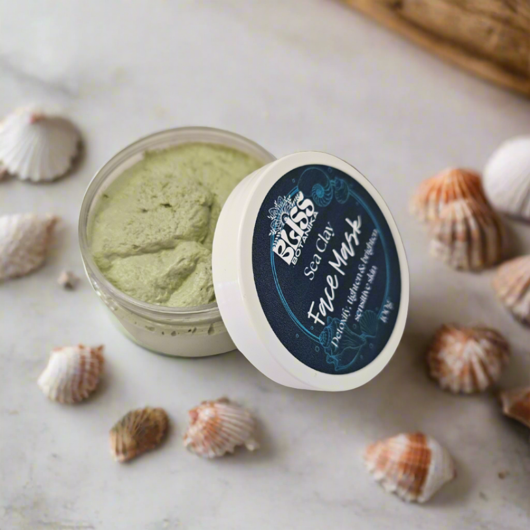 Rejuvenating Face Mask: Sea Clay & Tea Tree
