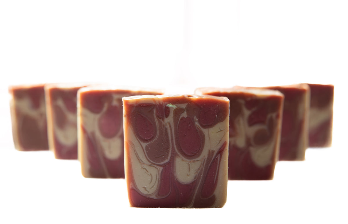 Artisanal Soap Bar: Strawberry Shortcake