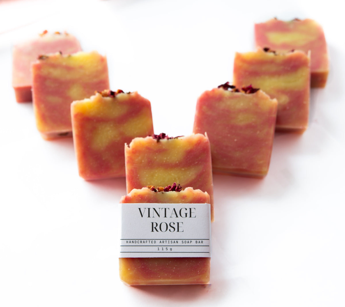 Artisanal Soap Bar: Vintage Rose