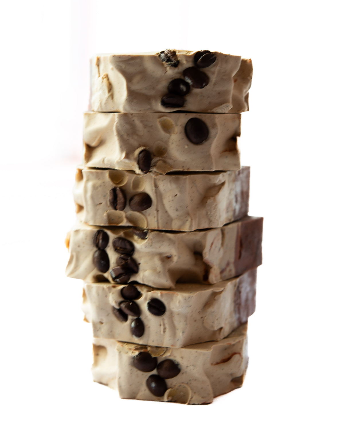 Artisanal Exfoliating Soap Bar: Fresh Coffee